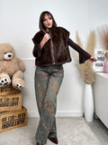 Gilet CON PELLICCIA MINA