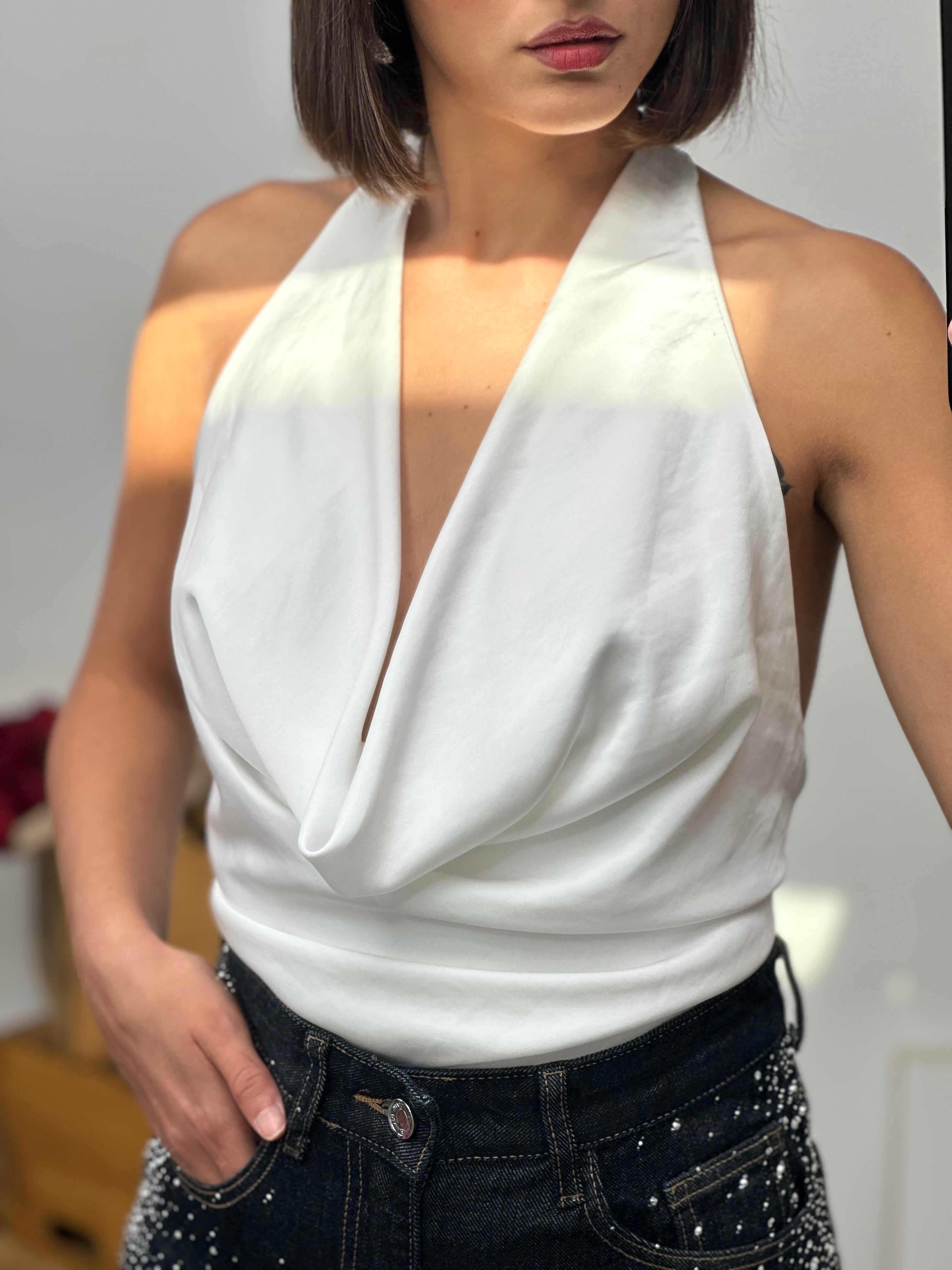 Top con schiena scoperta