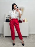 Pantalone con cintura