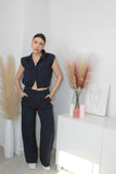 Coordinato Patricia gessato