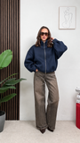 Giubbotto Bomber Oversize