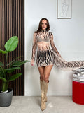 Abito Mini Animalier