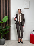 Coordinato Gessato Tailleur Chic