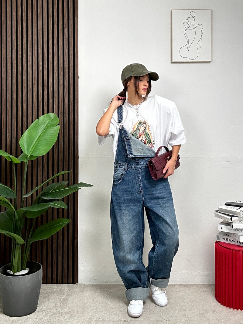 Salopette Denim Urban Fit