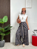 Pantalone a quadri