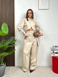Coordinato Tailleur Crop