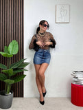 Body con Piume