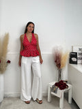 Pantalone in misto lino