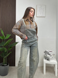Salopette denim