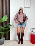 Camicia Crop Country Check