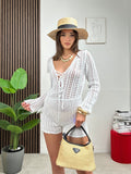 Copricostume in maglia