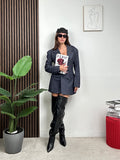 Blazer Dress Gessato Iconic