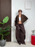 Giacca Cropped Kimono Chic