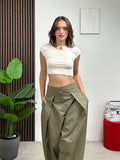 Maglia Crop Basic