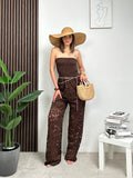 Jumpsuit in pizzo
