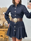 Abito in denim