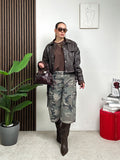 Giubbino in Ecopelle Rebel Chic