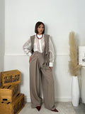 Coordinato con pantalone balloon