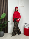 Pantalone Cargo Camo Street