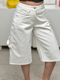 Bermuda basic bianco