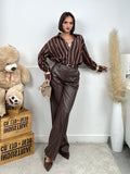 Pantalone in ecopelle