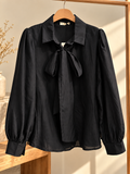 Camicia Bow Satin