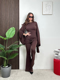 Jumpsuit Draped Back Elegance