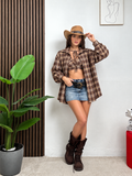 Camicia e Top a Quadri Western