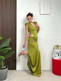 Abito Lungo Satin Luxury