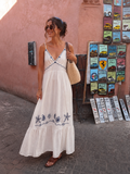 Abito Positano Ricamo Mare