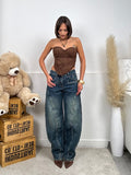 Jeans BALLOON a vita bassa