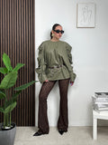 Maglia in ecopelle