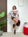 Felpa Oversize Wild Panther