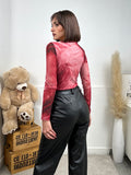 Pantalone in ecopelle