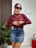 Body con Piume