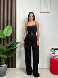 Jumpsuit Studded Elegance