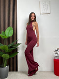 Jumpsuit Sculpt Halter