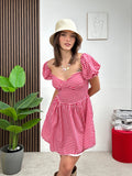 Vestito Corto Vichy