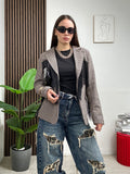 Jeans Leopard Cut-Out