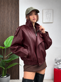 Giubbotto Biker Oversize
