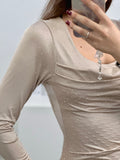 Vestito in lycra con micro strass