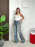 Top Corsetto Rose Elegance