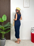 Abito Longuette in Jeans