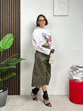 Maglia Oversize Wings Rock