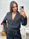 Coordinato crop basic