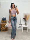 Jeans rose