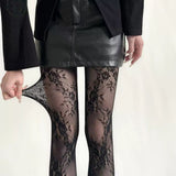 Collant in pizzo