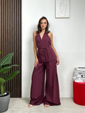 Coordinato Satin Backless