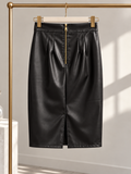 Gonna Midi Eco Leather