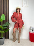 Abito Camicia Incrociato Paris